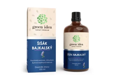 Green idea Šišák - bezlihová tinktura 100 ml