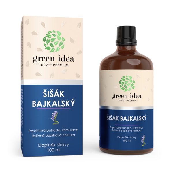 Green idea Šišák - bezlihová tinktura 100 ml