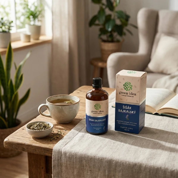 Green idea Šišák - bezlihová tinktura 100 ml