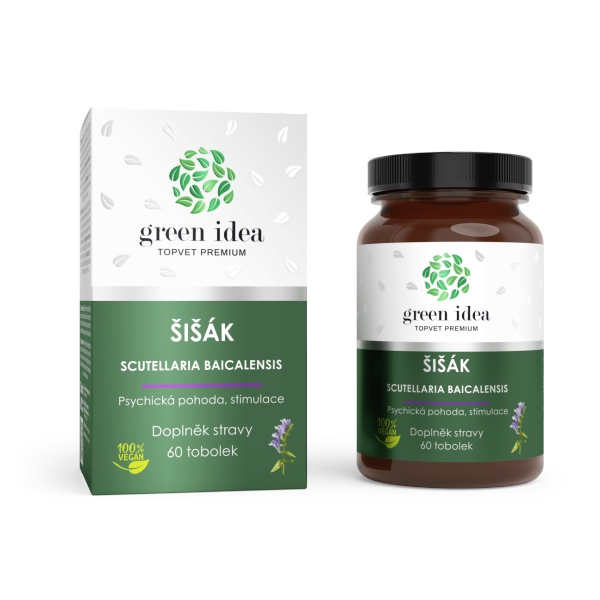 Green idea Šišák bylinný extrakt - tobolky 60 ks
