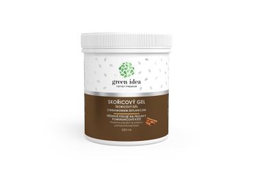 Green idea Skořicový masážní gel 500 ml