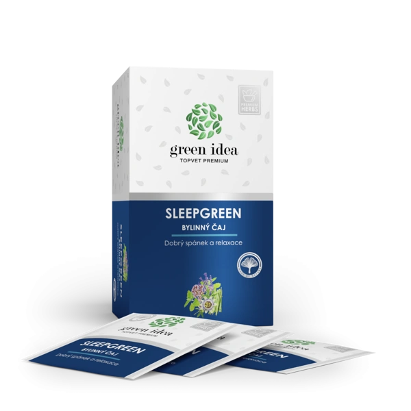 Green idea Sleepgreen - bylinný čaj 20 ks