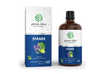 Green idea Spánek - bezlihová tinktura 100 ml
