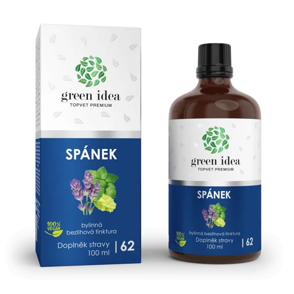 Green idea Spánek - bezlihová tinktura 100 ml