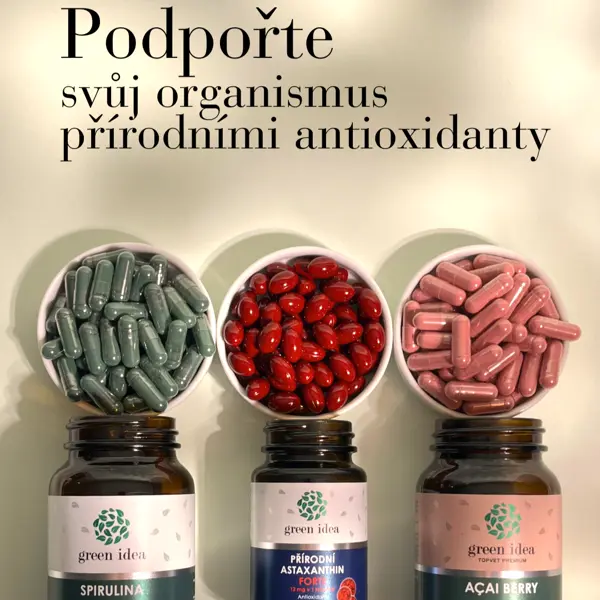 Green idea Spirulina bylinný extrakt - tobolky 60 ks