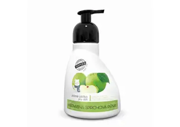 Green idea Sprchová pěna - zelené jablko - vhodné pro děti 300 ml