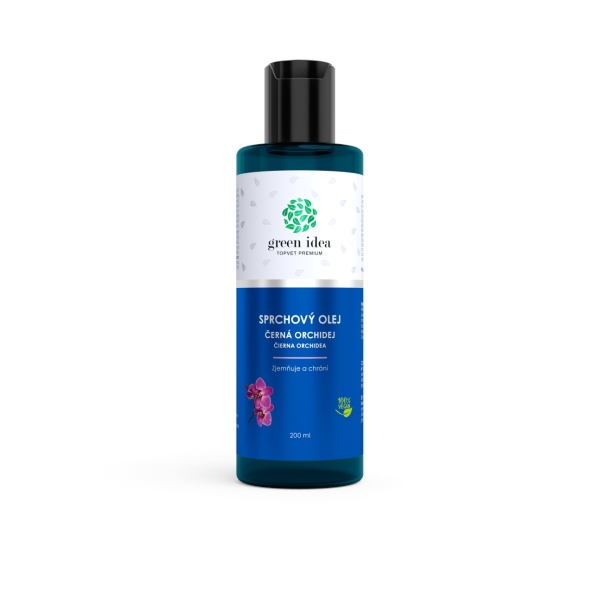 Green idea Sprchový olej - Černá orchidej 200 ml
