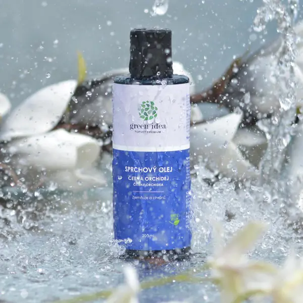 Green idea Sprchový olej - Černá orchidej 200 ml