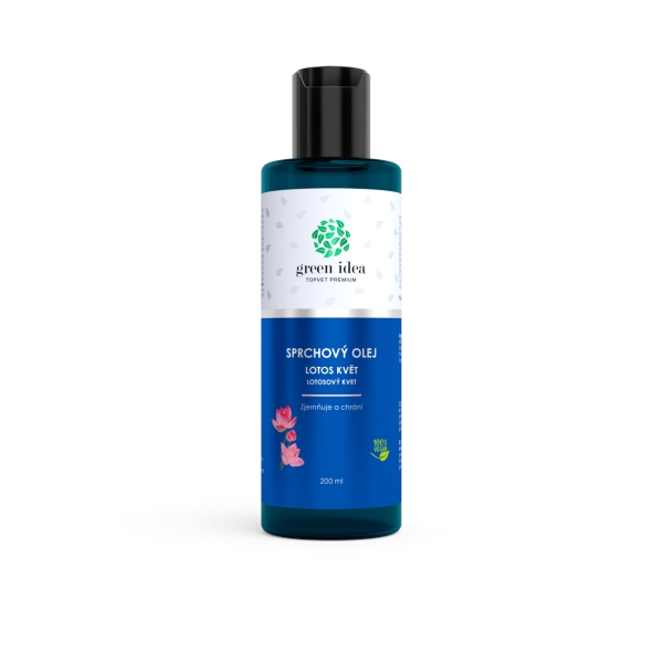 Green idea Sprchový olej - Lotos květ 200 ml