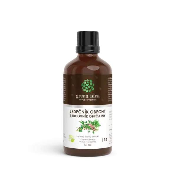 Green idea Srdečník obecný tinktura - kapky 50 ml