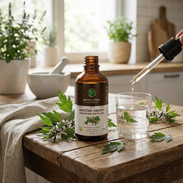 Green idea Srdečník obecný tinktura - kapky 50 ml