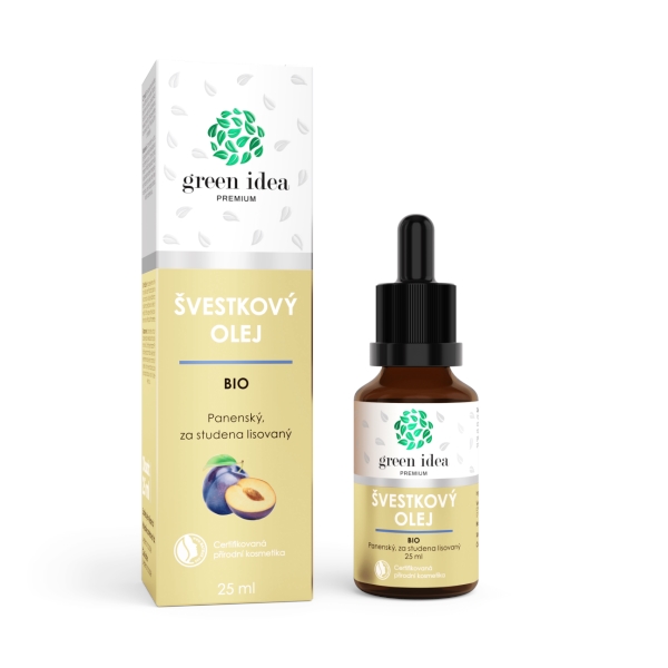 Green idea Švestkový olej BIO 25 ml