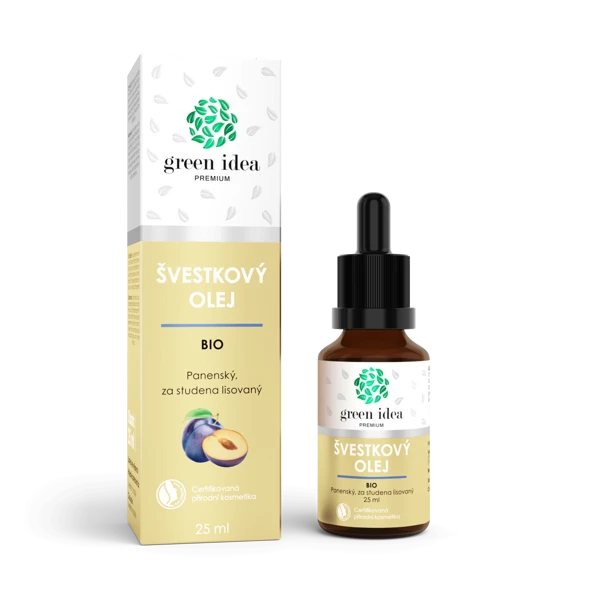 Green idea Švestkový olej BIO 25 ml