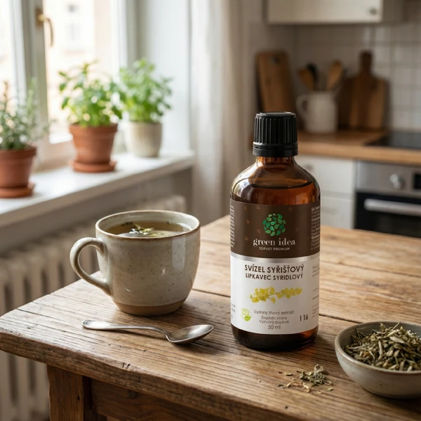 Green idea Svízel syřišťový tinktura - kapky 50 ml