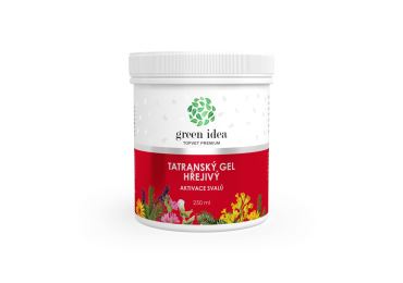 Green idea Tatranský bylinný gel - hřejivý 250 ml