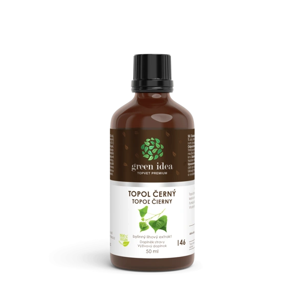 Green idea Topol černý tinktura - kapky 50 ml