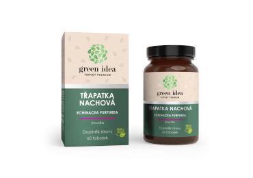Green idea Třapatka - Echinacea bylinný extrakt - tobolky 60 ks