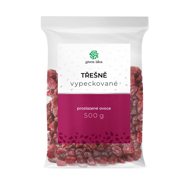 Green idea Třešně vypeckované - proslazené 500 g