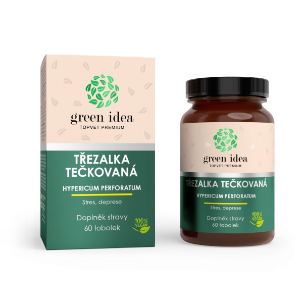 Green idea Třezalka bylinný extrakt - tobolky 60 ks