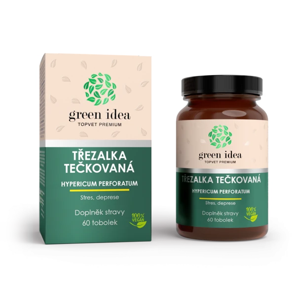 Green idea Třezalka bylinný extrakt - tobolky 60 ks