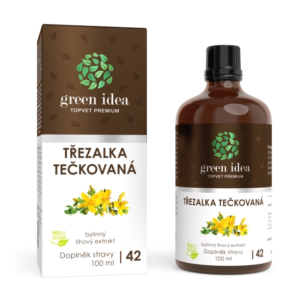 Green idea Třezalka tinktura - kapky 100 ml