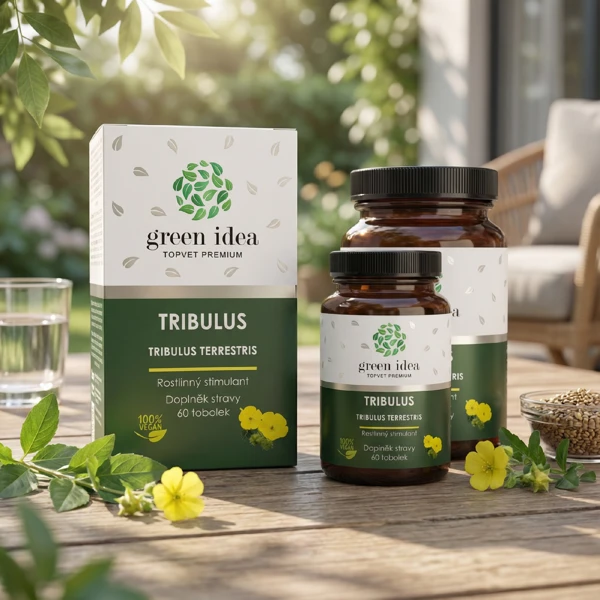Green idea Tribulus bylinný extrakt - tobolky 60 ks