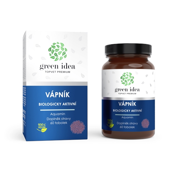Green idea Vápník - Aquamin - tobolky 60 ks