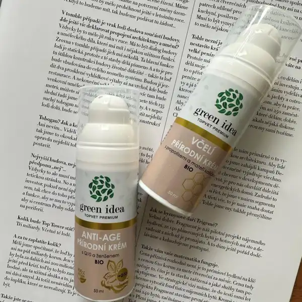 Green idea Včelí přírodní krém 50 ml