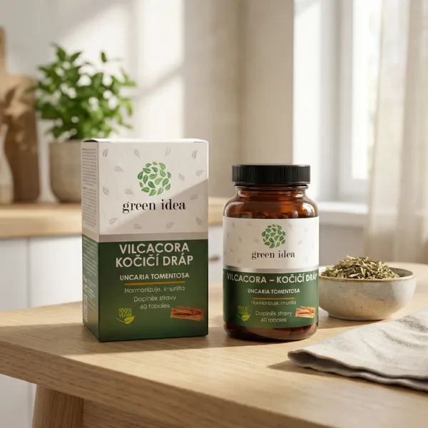 Green idea Vilcacora bylinný extrakt - tobolky 60 ks
