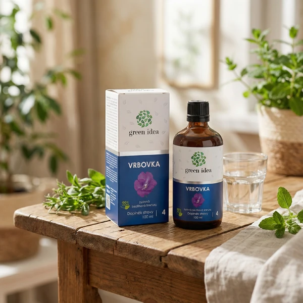 Green idea Vrbovka - bezlihová tinktura 100 ml