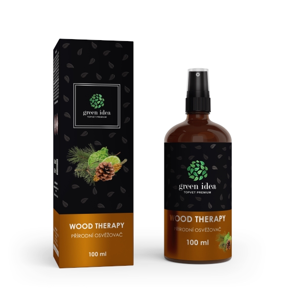 Green idea WOOD THERAPY - přírodní osvěžovač vzduchu 100 ml