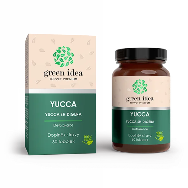 Green idea Yucca - tobolky 60 ks