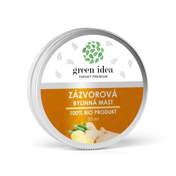 Green idea Zázvorová mast 50 ml