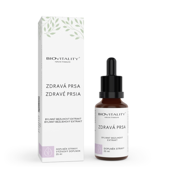 Green idea Zdravá prsa bezlihová tinktura - kapky 25 ml