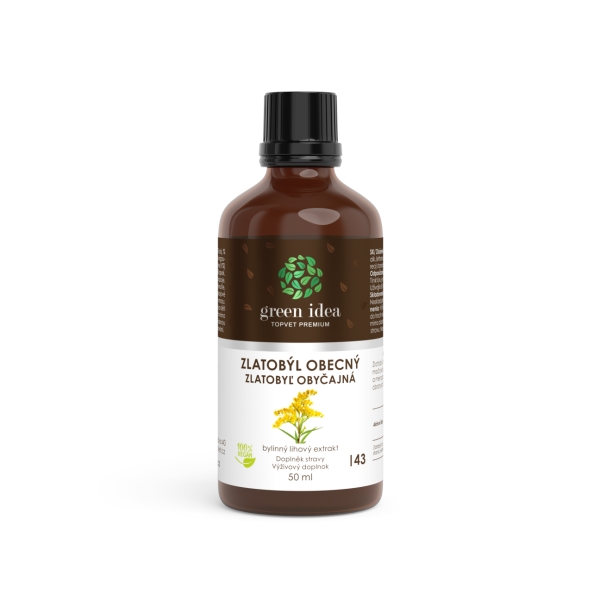 Green idea Zlatobýl obecný tinktura - kapky 50 ml