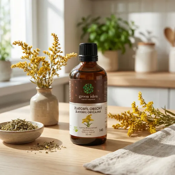 Green idea Zlatobýl obecný tinktura - kapky 50 ml