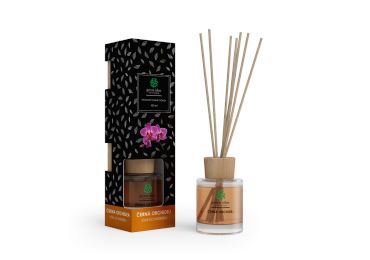 Green idea ​Ratanové vonné tyčinky - Černá orchidej 100 ml