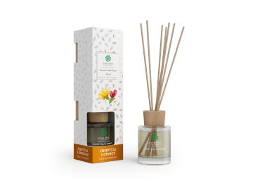 Green idea ​Ratanové vonné tyčinky - Zelený čaj s opuncií 100 ml