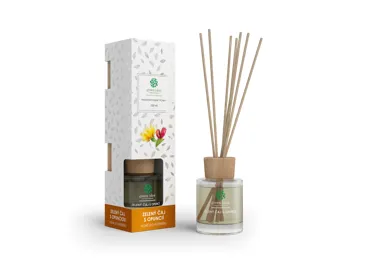 Green idea ​Ratanové vonné tyčinky - Zelený čaj s opuncií 100 ml