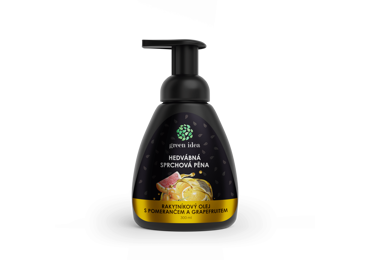 Hedvábná sprchová pěna - rakytníkový olej s pomerančem a grapefruitem