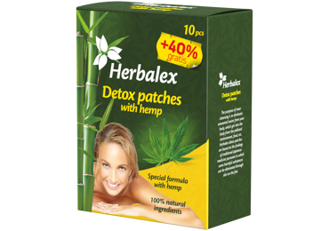 Herbalex – Detoxikační náplasti s konopím