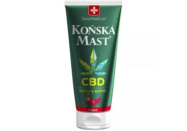 Herbamedicus GmbH Koňská mast s CBD hřejivá 200 ml