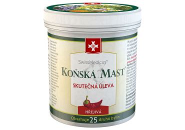 Herbamedicus Koňská mast hřejivá 500 ml