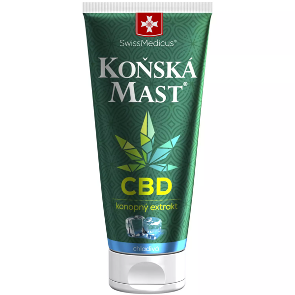 Herbamedicus Koňská mast s CBD chladivá 250 ml