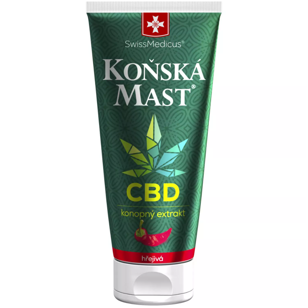 Herbamedicus Koňská mast s CBD hřejivá 200 ml