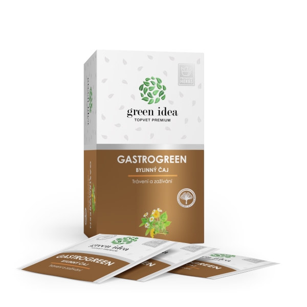 Herbex Gastrogreen - bylinný čaj 20 sáčků