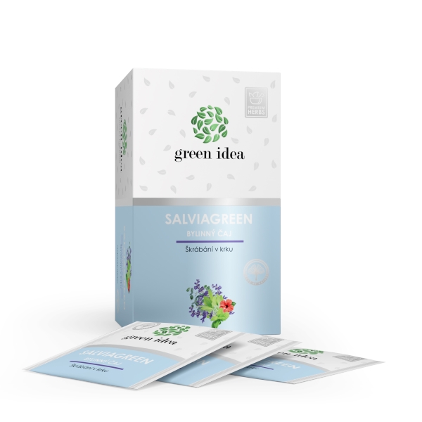 Herbex Salviagreen - bylinný čaj 20 sáčků