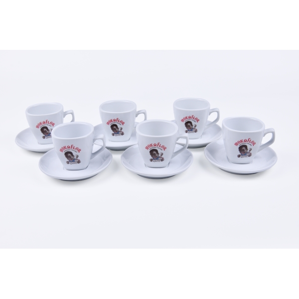 Hrníčky Caffé Moretto - CAPPUCCINO (6ks)