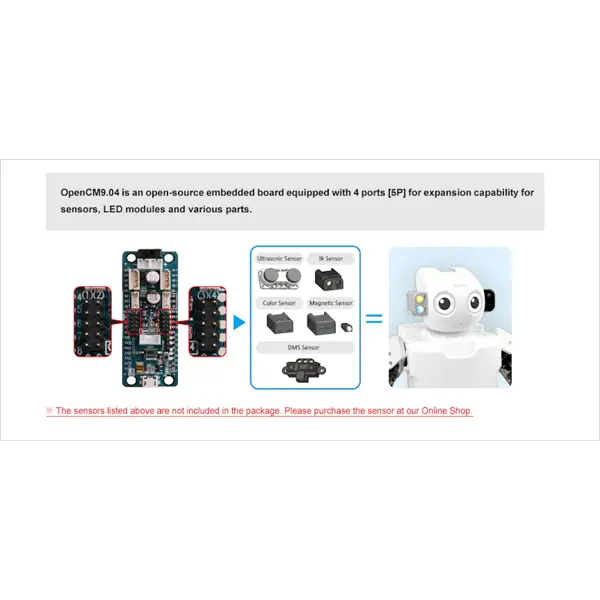 Humanoidní programovatelný robot ROBOTIS MINI