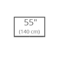 LCD s úhlopříčkou 55